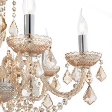 Závěsné svítidlo / Luster Ideal lux 166889 ROSE SP8 8xE14 40W chrom