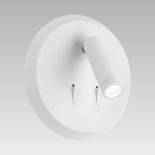 PREZENT 32318 MALEO nástenné svietidlo LED/3W + 6W,3000K, biela