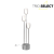 TRIO SELECT 417500306 BARRET stojacia lampa V1400mm 3xE14 chrómová, priehľadná