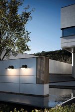 ITALUX OWL-6950-4K Isola venkovní nástěnné svítidlo LED 9W/722lm 4000K IP54 černá