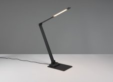 TRIO 545310132 TRAVIS stolní svítidlo SMD LED V710mm 6,5W/650lm 3000+5000+6500K černá matná, stmívatelné