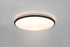 TRIO Reality R67021932 LIMBUS stropné svietidlo SMD LED D500mm 34W/4100lm 3000K čierna matná, biela matná, switchdimmer