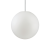 Exteriérové závesné svietidlo Ideal lux 136011 SOLE SP1 BIG 1xE27 60W biela IP44