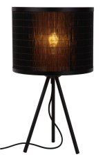LUCIDE 21529/26/30 TAGALOG stolná lampa V450mm 1xE27 čierna