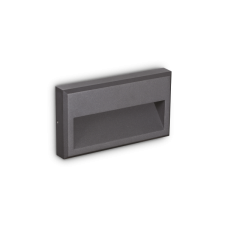 Ideal lux 322285 OUTDOOR FEBE venkovní nástěnné svítidlo LED 6W 630/150lm 4000K IP65 antracit