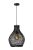 LUCIDE 03438/35/30 ALBAN Závesné svietidlo E27 1x40W čierna