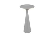 TRIO Reality R57726177 TORREZ vonkajšia stolná lampa SMD LED V280mm 2W/180lm 3000+4000+5000K IP44 šedá, nabíjateľná batéria, USB-C port