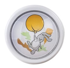 RABALUX 76073 Hopply pushlight orientačné svietidlo detské D100mm LED 0,3W/5lm 6000K biela, viacfarebná, 2XAA excl.