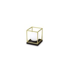 Ideal Lux 251127 LINGOTTO stolná lampa 1xE14 antická mosadz