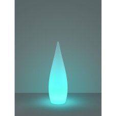 TRIO R45101101 PALMAS vonkajšie dekoračné svietidlo LED D250mm 3W/90lm 3000K IP44 biela, RGB, nabíjateľná batéria, diaľkový ovládač