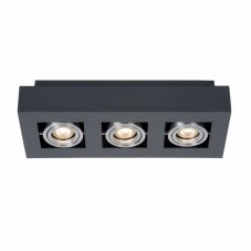  IT8002S3-BK / AL ITALUX Casemiro moderní povrchové bodové svítidlo 3X50W GU10 IP20