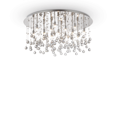 Stropné svietidlo Ideal lux 077819 MOONLIGHT PL15 CROMO 15xG9 40W