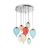 Závesné svietidlo Ideal lux 100944 CLOWN SP8 COLOR 8xG9 28W