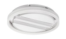RABALUX 71112 Gremin stropné svietidlo LED D400mm 55W/2750lm 3000+6000K biela, diaľkový ovládač