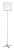 RABALUX 74012 Izander stojacia lampa 1xE27 V1490mm strieborná, biela