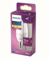 Philips 8719514309296 LED žárovka E14 2,8W/25W 250lm 2700K B35 svíčka