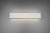 TRIO 225174731 Concha Nástenné svietidlo 470mm LED 2X9W/2x900lm 3000K Matná biela, Switchdimmer