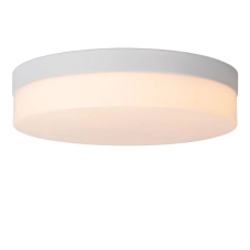 LUCIDE 79111/30/31 BISKIT stropné svietidlo so senzorom D280mm LED 18W/1150lm 2700K IP44 biela, opálová