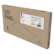 Emos ZR2212 LED PROXO stropní vestavěný panel obdélník 595 × 295 × 10,4 mm 19W 1800lm 4000K bíla