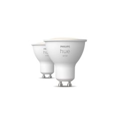 Philips Hue White 8720169230231 LED žiarovka GU10 4,2W/400lm 2700K bluetooth 2-set