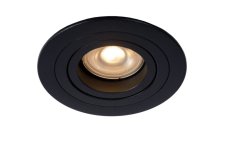LUCIDE 22954/01/30 TUBE Zápustné bodové svietidlo GU10 1x50W čierna