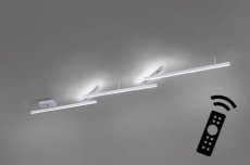 TRIO WiZ 651210507 Melby stropné svietidlo LED 1x23W 2200lm 3000 - 5000K s ovládačom nerez