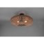 TRIO 612300236 HEDDA stropné svietidlo D520mm 2xE27 matná čierna, sisal