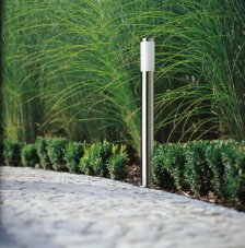 Philips 17469/47/PN Utrecht vonkajší stĺpik 78,5cm E27 1x20W IP44 nerezový