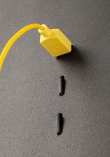 REDO 01-2998 ZEN nástěnné bodové svítidlo/spot s vypínačem LED 16+3W/860+135lm 3000K černá, USB port