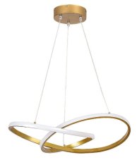 RABALUX 72215 Castiel závesné svietidlo LED 36W/2380lm 3000K zlatá, biela