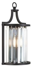 Searchlight 8571BK Victoria nástenné svietidlo E14 1 x 60W