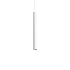 Závesné svietidlo Ideal lux 194189 ULTRATHIN SP1 SMALL SQUARE BIANCO 1xLED 12W/760lm 3000K biela