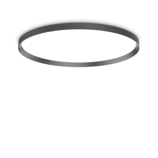 Ideal Lux 306629 FLY stropné svietidlo LED D900mm 65W 9400/7490lm 3000K čierna
