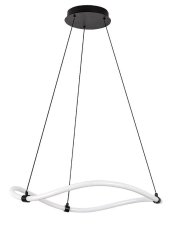 RABALUX 72253 Serena závesné svietidlo D640mm LED 34W/3350lm 4000K čierna, biela