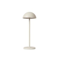 LUCIDE 15500/02/31 JOY venkovní dotyková stolní lampička LED V320mm 1,5W/190lm 3000K IP54 bílá, nabíjecí baterie, USB kabel