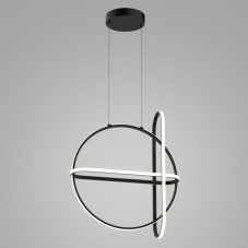 Italux PND-29772750-3A-BK LED závesné svietidlo Cerrila 48,6W/2000lm 3000K čierna, stmievateľné