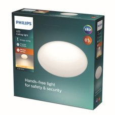 Philips Shan LED CL253 stropné svietidlo 260mm 12W/1150lm 2700K senzor pohybu