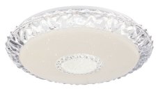 GLOBO SMART LIGHT 48413-40SH EDDIE stropné svietidlo LED D500mm V100mm 40W/2980lm 2700-6500K biela, opál, stmievateľné, diaľkový ovládač, starlight
