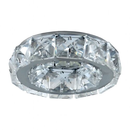 Emithor 71055 CRYSTALS DOWNLIGHT zápustné svítidlo GU10/50W,chrom/čirý křišťál