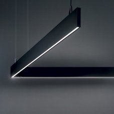 Ideal Lux 241975 LINUS závesné svietidlo LED 34W/3850lm 3000K čierna