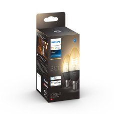 Philips HUE LED White Filament žiarovka E14 2x4,5W 3000lm 2100K sviečka stmievateľná BlueTooth 2-set