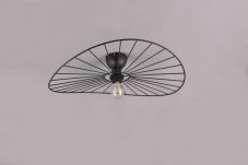 TRIO Reality R61451032 CHAPEAU stropné svietidlo D600mm 1xE27 čierna matná