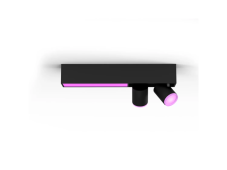 Philips HUE White and color ambiance 8720169318311 Centris stropné svietidlo LED/2-spot LED 11W + 2xGU10 4,2W 2000-6500K+RGB čierna