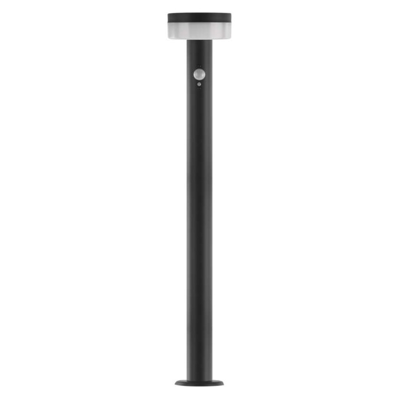 EMOS ZGJ0F4S TERION solární venkovní stojanové svítidlo/sloupek LED 125 × 125 × 805 2W 200lm 3000K IP44 se senzorem antracit