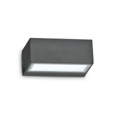 Exteriérové ​​nástěnné svítidlo Ideal lux 115368 TWIN AP1 antracit 1xG9 28W IP44
