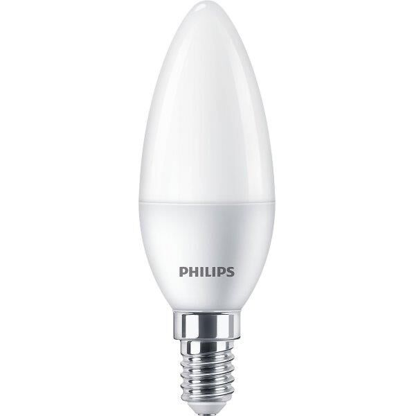 Philips 8719514312524 LED žiarovka E14 5W/40W 470lm B35 2700K sviečka