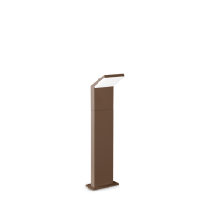 Ideal lux 322568 OUTDOOR STYLE vonkajšie stojanové svietidlo/stĺpik LED V500mm 9W 1100/820lm 4000K IP54 kávová