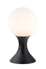 LUCIDE 25516/01/30 MOYA stolná lampička V220mm 1xG9 čierna, opálová