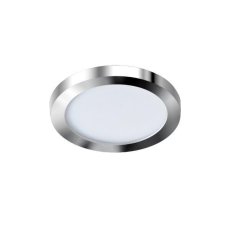 AZzardo AZ2861 DECOline SLIM 9 ROUND 3000K IP44 CHROME zápustné LED svítidlo 6W / 500lm IP44 chrom
