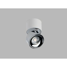 LED2 11508315 KLIP ON stropné bodové nastaviteľné sklopné svietidlo 11W/770lm 3000K biela/chróm